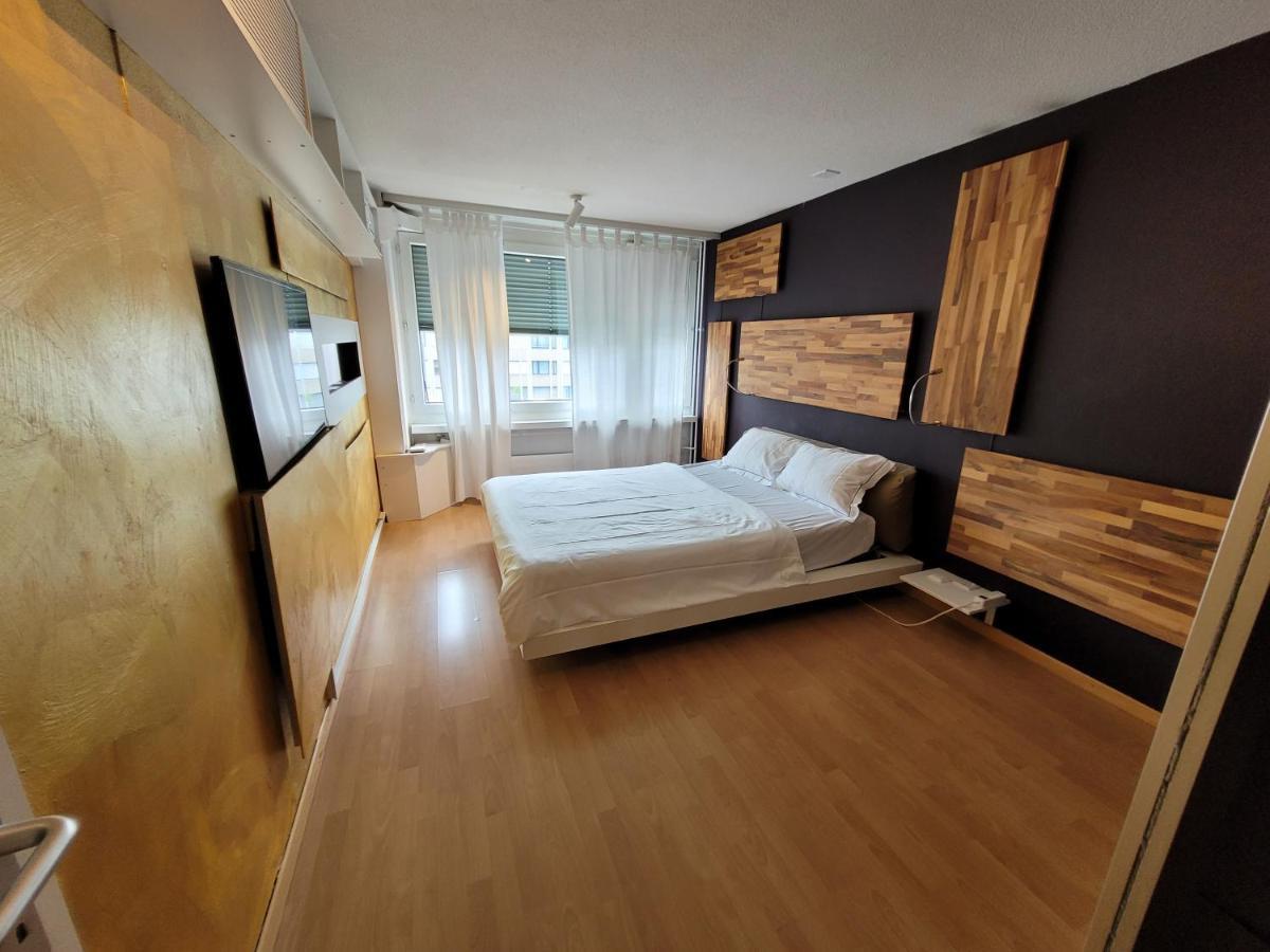 Boutique Apartment Next To Stadium Letzigrund - By Airhome Zürich Exteriör bild